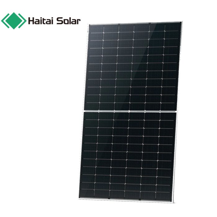 Haitai 700 620W N Type Solar Panel HJT Technology for Maximum Sustainable Energy Output